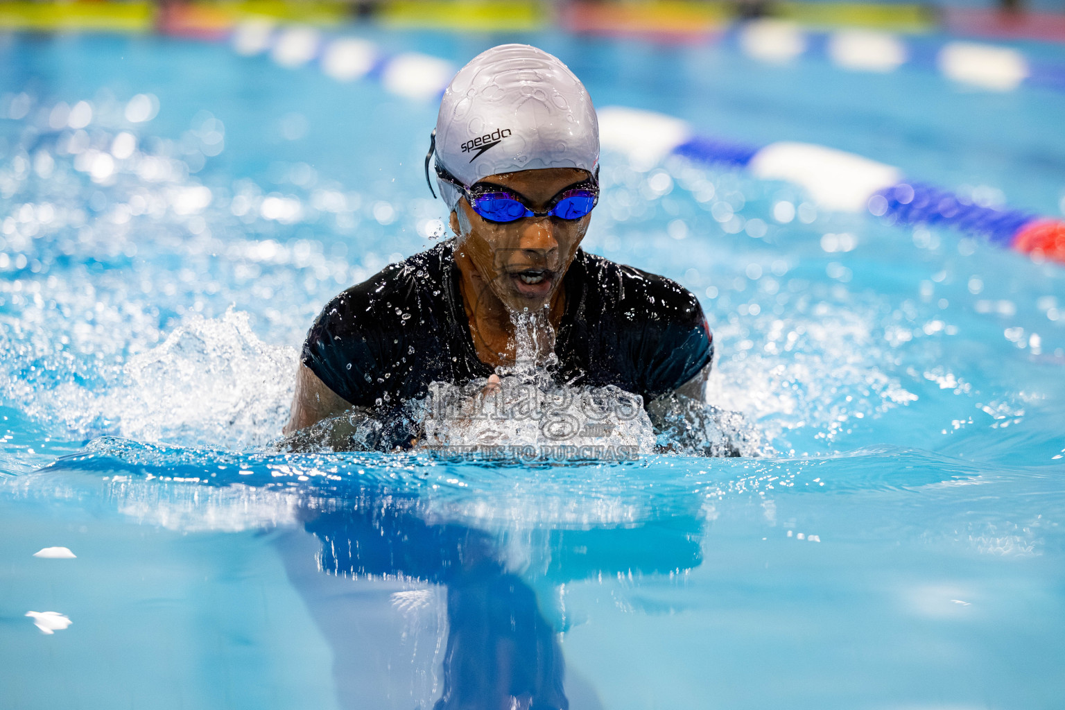 Day 5 of BML 21st Interschool Swimming Competition 2025 was held in Hulhumale' Swimming Pool, Hulhumale', Maldives on Wednesday, 15th October 2025. 
Photos: Hassan Simah / images.mv