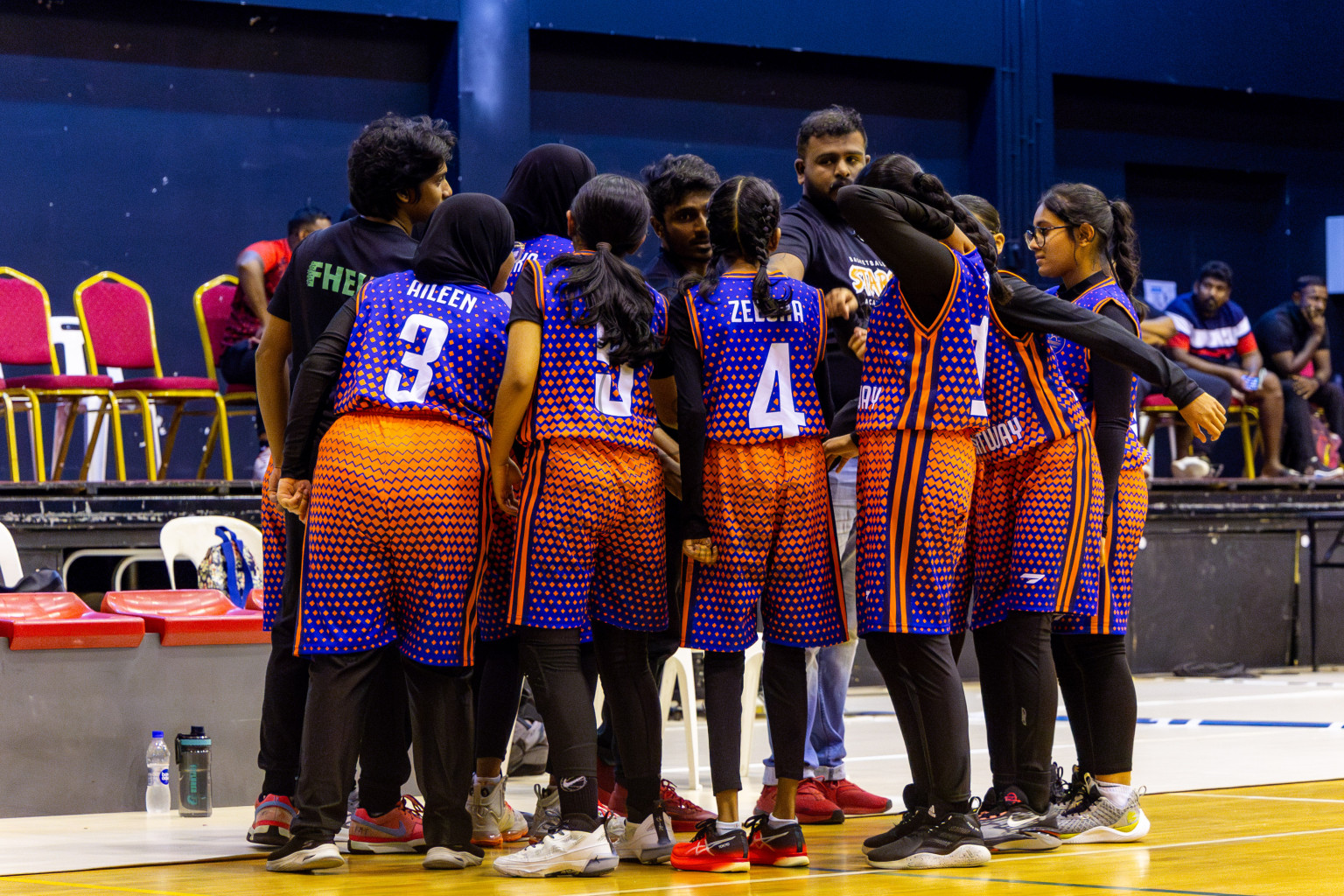 Iskandhar School vs Billabong High International School in day 8 of Junior Championship 2024 was held in Social Center, Male', Maldives on Tuesday, 19th November 2024. Photos: Nausham Waheed / images.mv