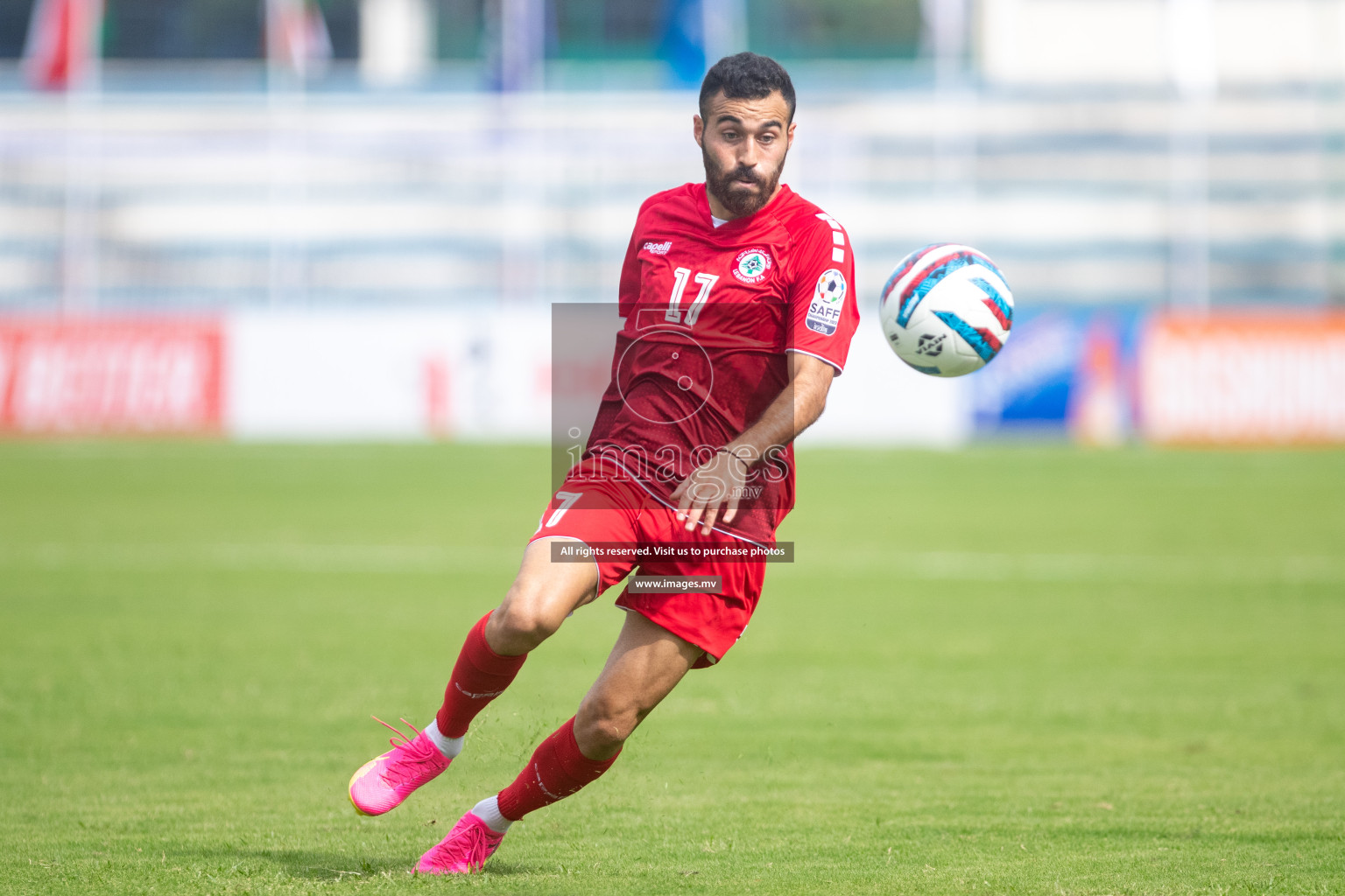 Lebanon vs Bangladesh in SAFF Championship 2023 held in Sree Kanteerava Stadium, Bengaluru, India, on Wednesday, 22nd June 2023. Photos: Nausham Waheed / images.mv