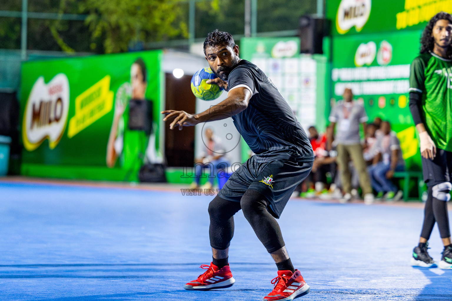 2nd Division Final of 8th Inter-Office/Company Handball Tournament 2024, held in Handball ground, Male', Maldives on Tuesday, 17th September 2024 Photos: Nausham Waheed/ Images.mv