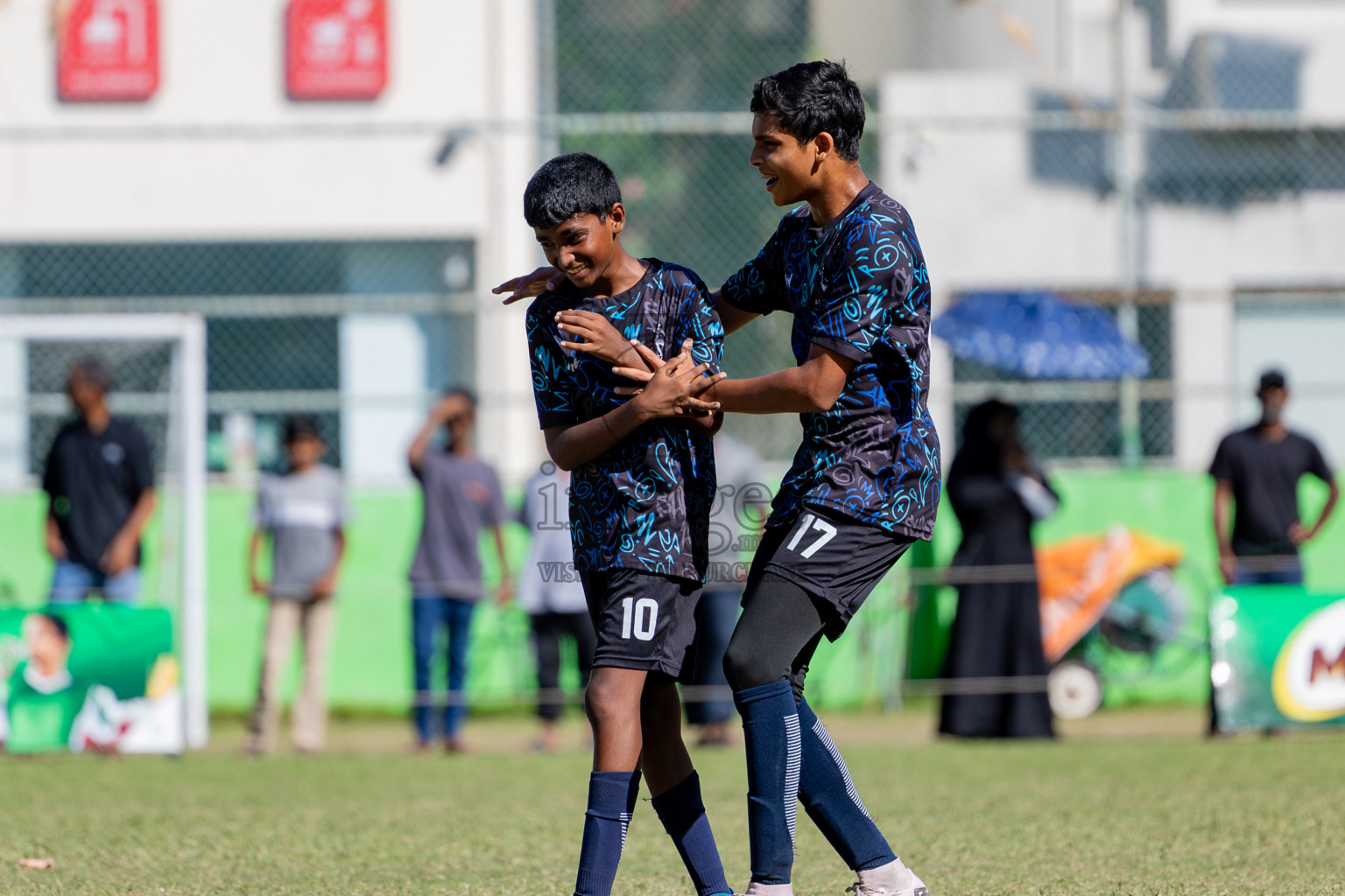 Day 3 of MILO Academy Championship 2024 (U-14) was held in Henveyru Stadium, Male', Maldives on Saturday, 2nd November 2024.
Photos: Hassan Simah / Images.mv