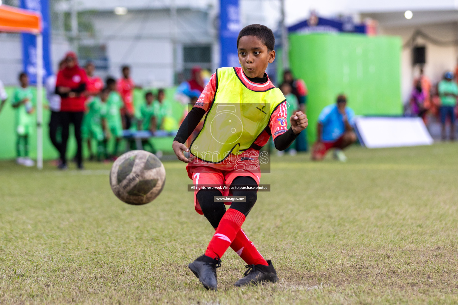 Day 3 of Nestle Kids Football Fiesta, held in Henveyru Football Stadium, Male', Maldives on Friday, 13th October 2023 Photos: Hassan Simah, Ismail Thoriq, Mohamed Mahfooz Moosa, Nausham Waheed / images.mv