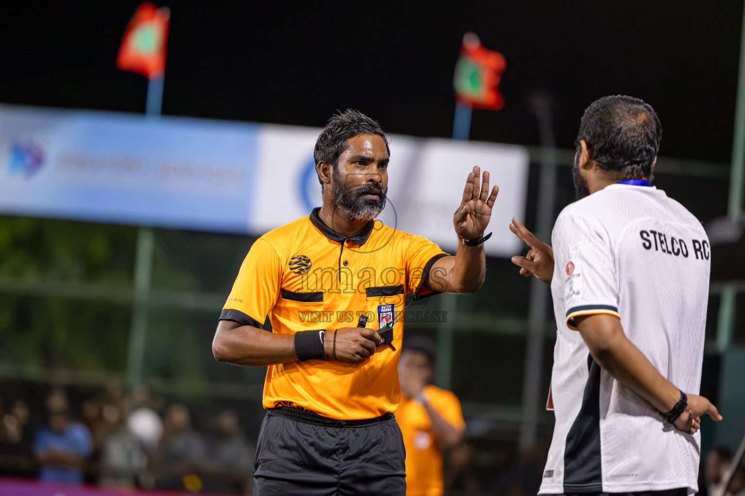 STELCO vs MACL in Quarter Finals of Club Maldives Cup 2024 held in Rehendi Futsal Ground, Hulhumale', Maldives on Wednesday, 9th October 2024. Photos: Ismail Thoriq / images.mv