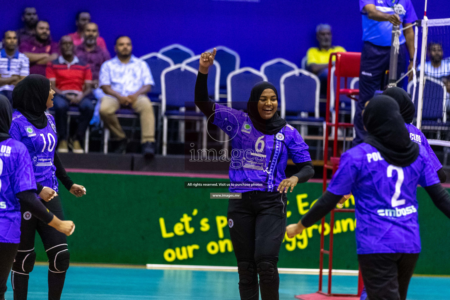 Volleyball Association Cup 2022-Women's Division-Match Day 5 was held in Male', Maldives on Friday, 27th May 2022 at Social Center Indoor Hall Photos By: Ismail Thoriq/images.mv