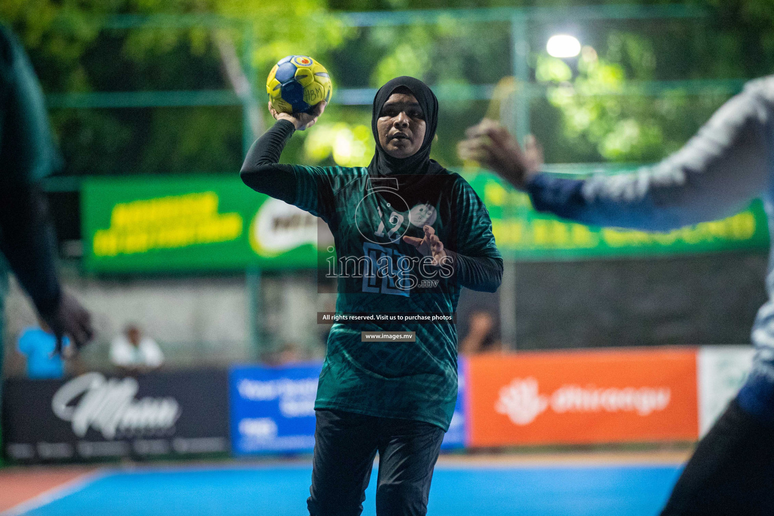 Day 2 of 6th MILO Handball Maldives Championship 2023, held in Handball ground, Male', Maldives on Friday, 21st May 2023 Photos: Nausham Waheed/ Images.mv