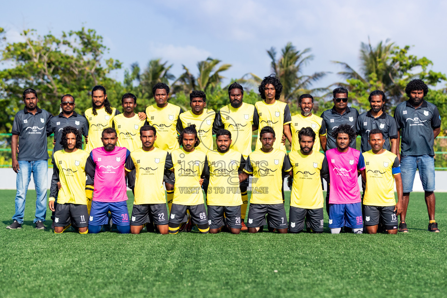 Baburu SC vs Kanmathi Juniors from Semi Final of Manadhoo Council Cup 2024 in N Manadhoo Maldives on Sunday, 25th February 2023. Photos: Nausham Waheed / images.mv