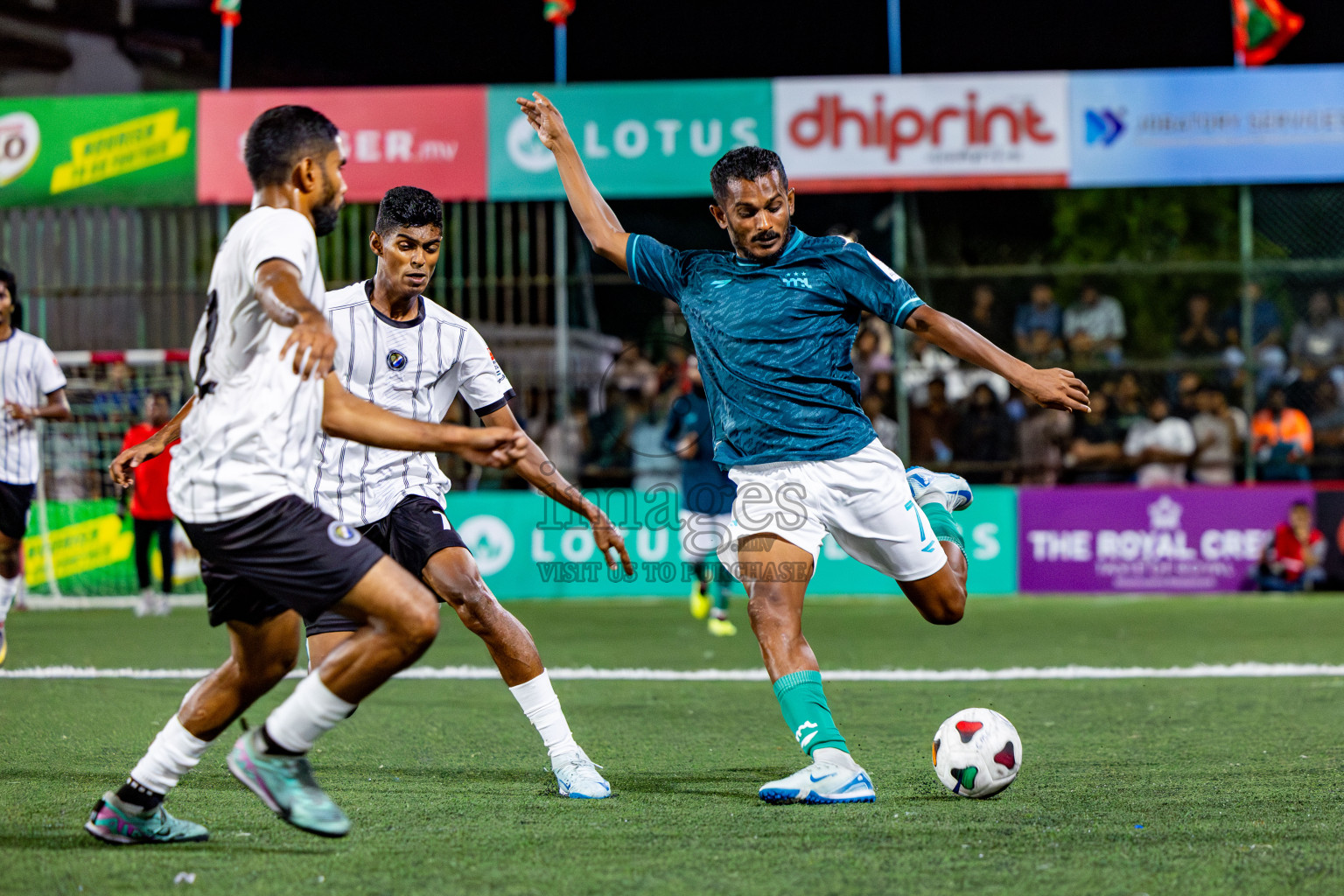 DSC vs MPL in Quarter Finals of Club Maldives Cup 2024 held in Rehendi Futsal Ground, Hulhumale', Maldives on Friday, 11th October 2024. Photos: Nausham Waheed / images.mv