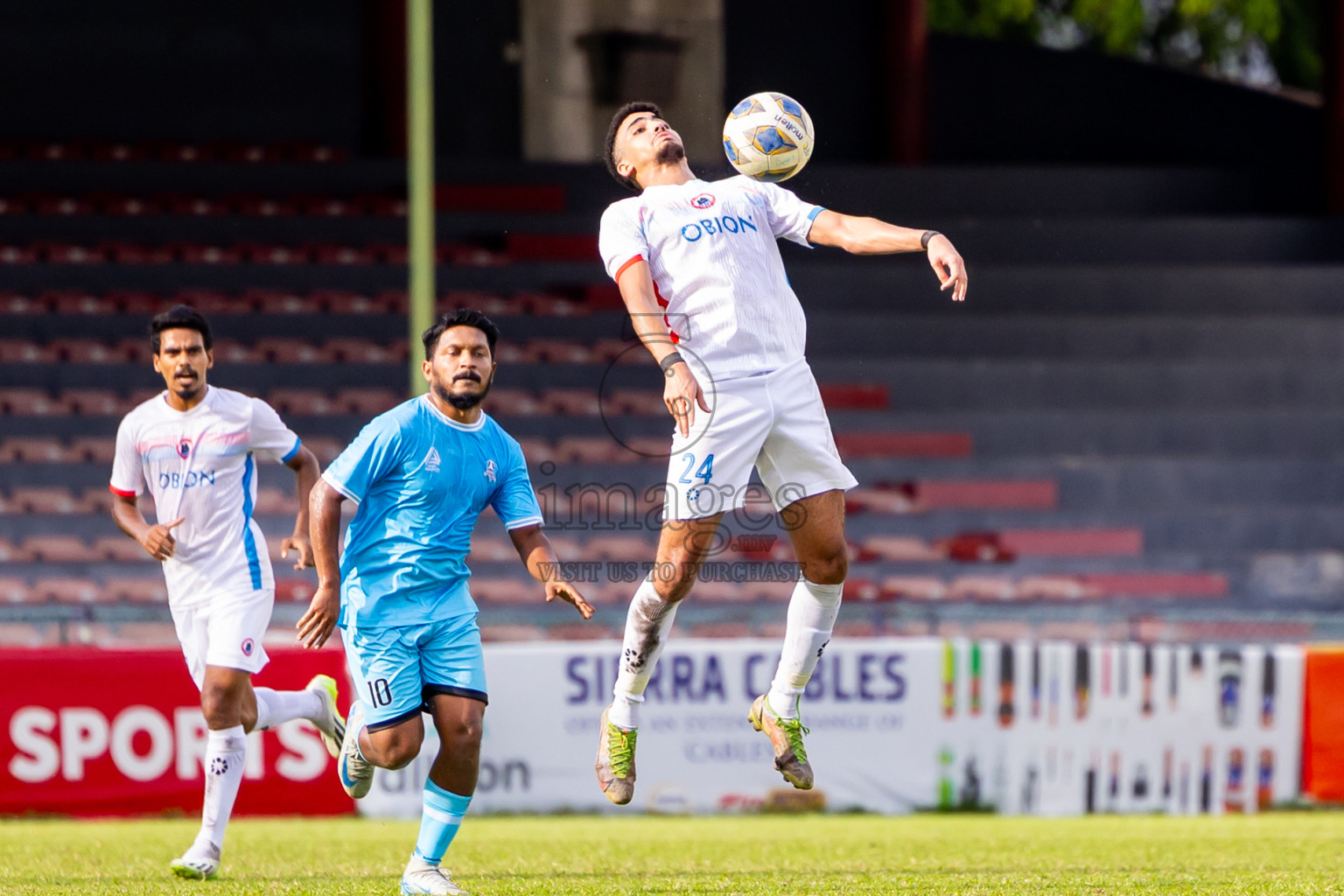 Odi Sports Club vs Mahibadhoo Sports Club in the FAM League Cup 2025 held at National Football Stadium, Male', Maldives on Friday, 9th May 2025. Photos By: Nausham Waheed / images.mv
