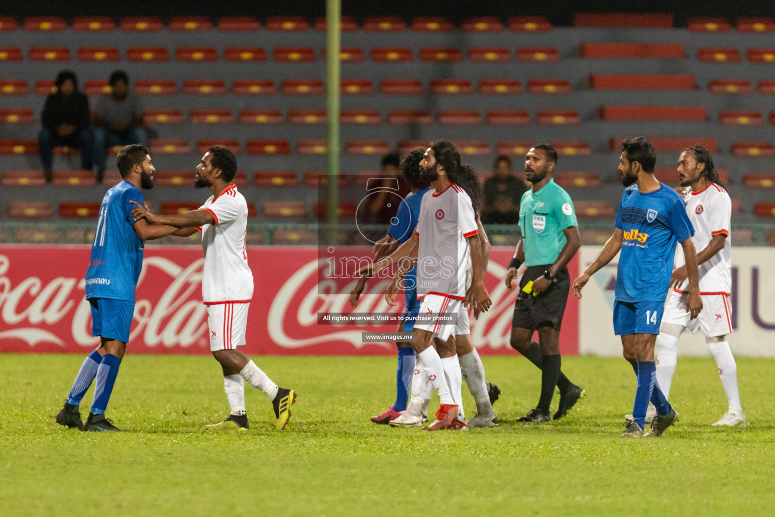 Kuda Henveiru United vs Buru Sports Club in 2nd Division 2022 on 14th July 2022, held in National Football Stadium, Male', Maldives Photos: Hassan Simah / Images.mv