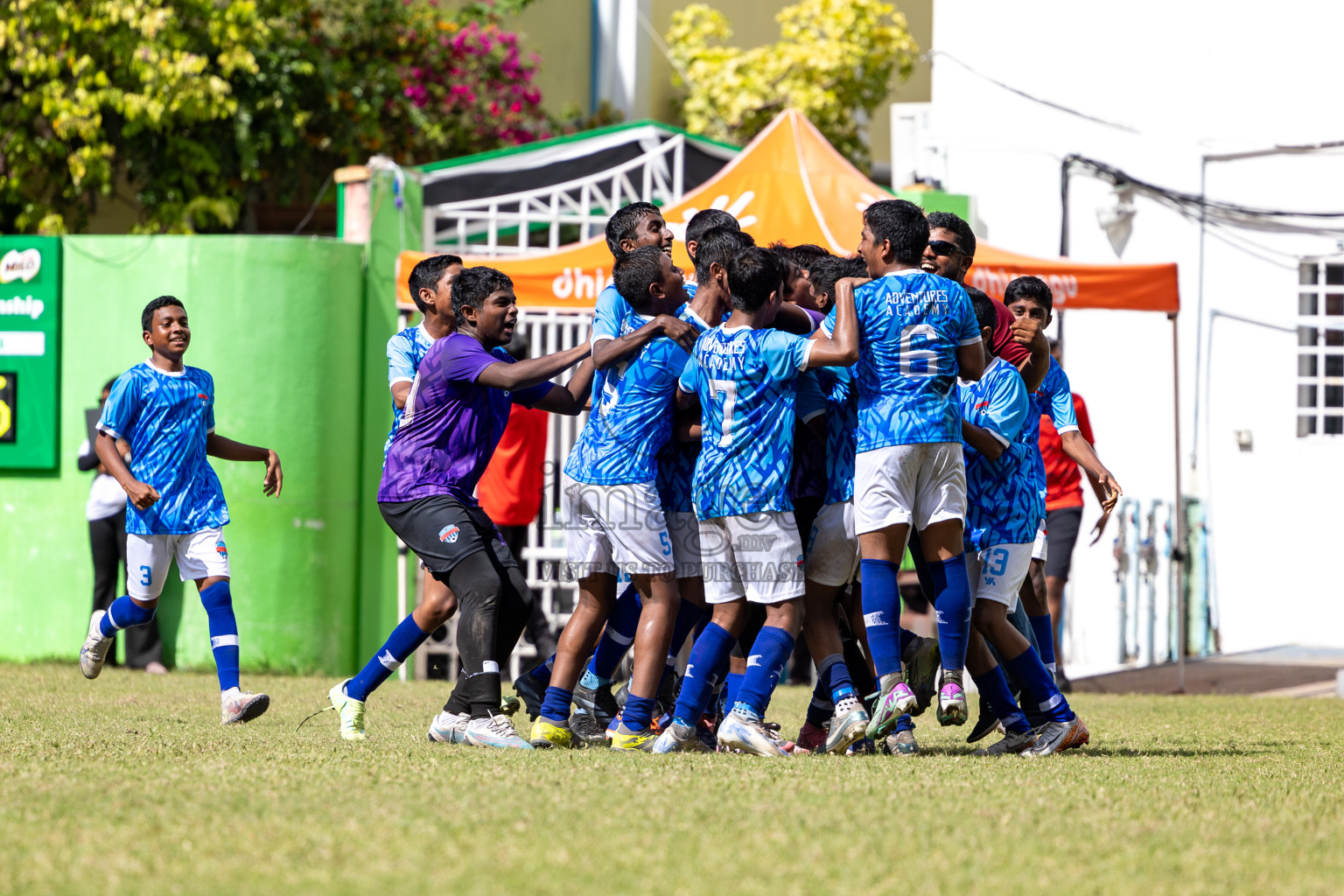 Day 4 of MILO Academy Championship 2024 (U-14) was held in Henveyru Stadium, Male', Maldives on Sunday, 3rd November 2024. 
Photos: Hassan Simah / Images.mv