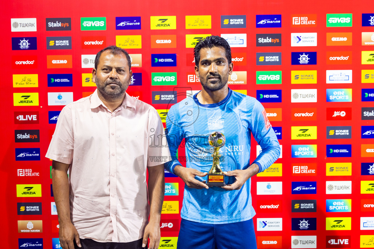 M Dhiggaru vs M Muli in Day 21 of Golden Futsal Challenge 2025 was held on Saturday , 25th January 2025, in Hulhumale', Maldives. Photos: Nausham Waheed / images.mv