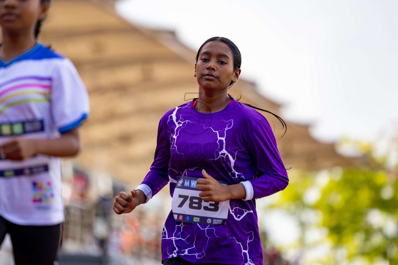 Day 1 of MWSC Interschool Athletics Championships 2024 held in Hulhumale Running Track, Hulhumale, Maldives on Saturday, 9th November 2024. 
Photos by: Ismail Thoriq, Hassan Simah / Images.mv