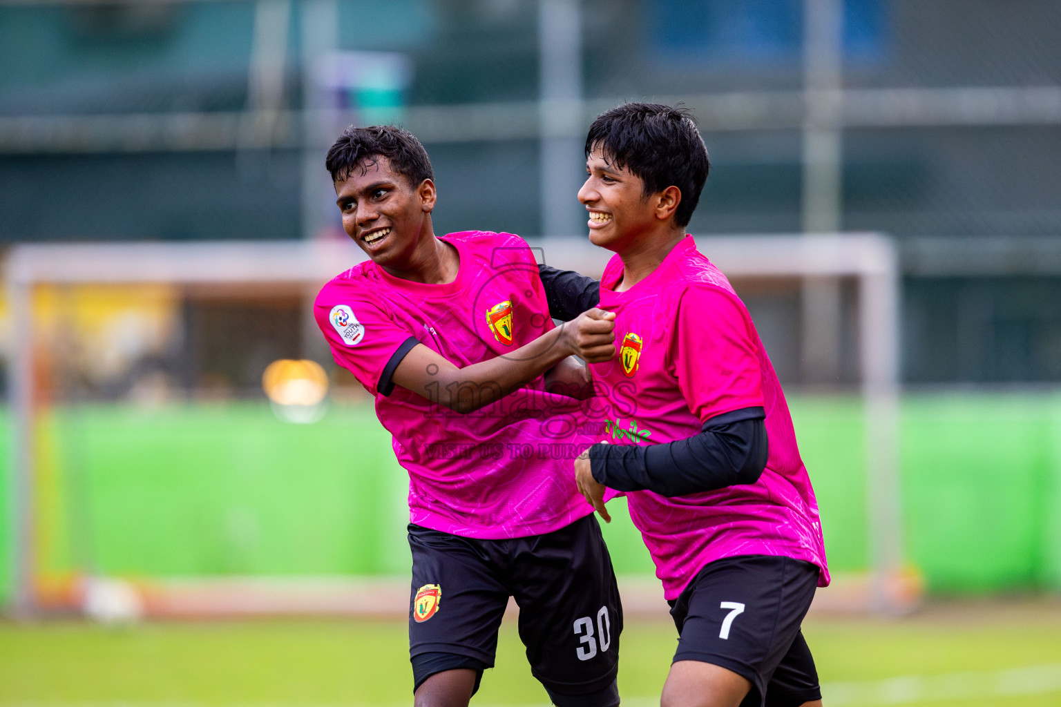 Under 14 United Victory vs Valancia on day 3 of Dhivehi Youth League 2024 held at Henveiru Stadium on Saturday, 23rd November 2024. Photos: Nausham Waheed/ Images.mv