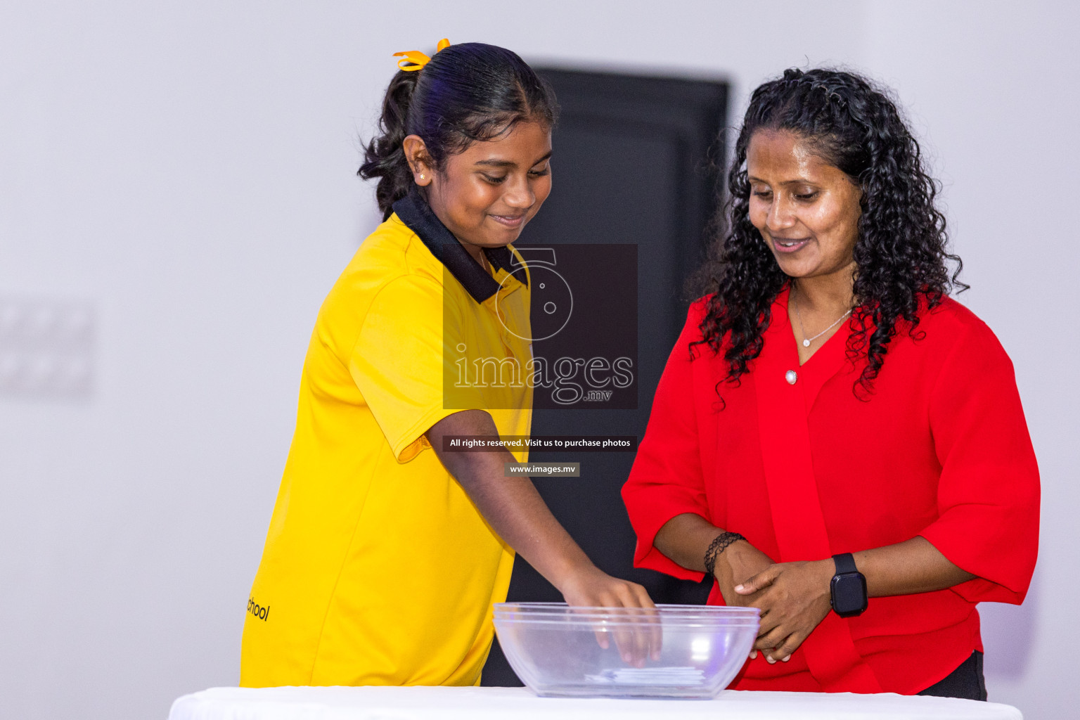 Draw Ceremony of Nestle' Kids Netball Fiesta 2023 held in Salaahudheen School, Hulhumale', Maldives on Monday, 27th November 2023. Photos: Nausham Waheed / images.mv