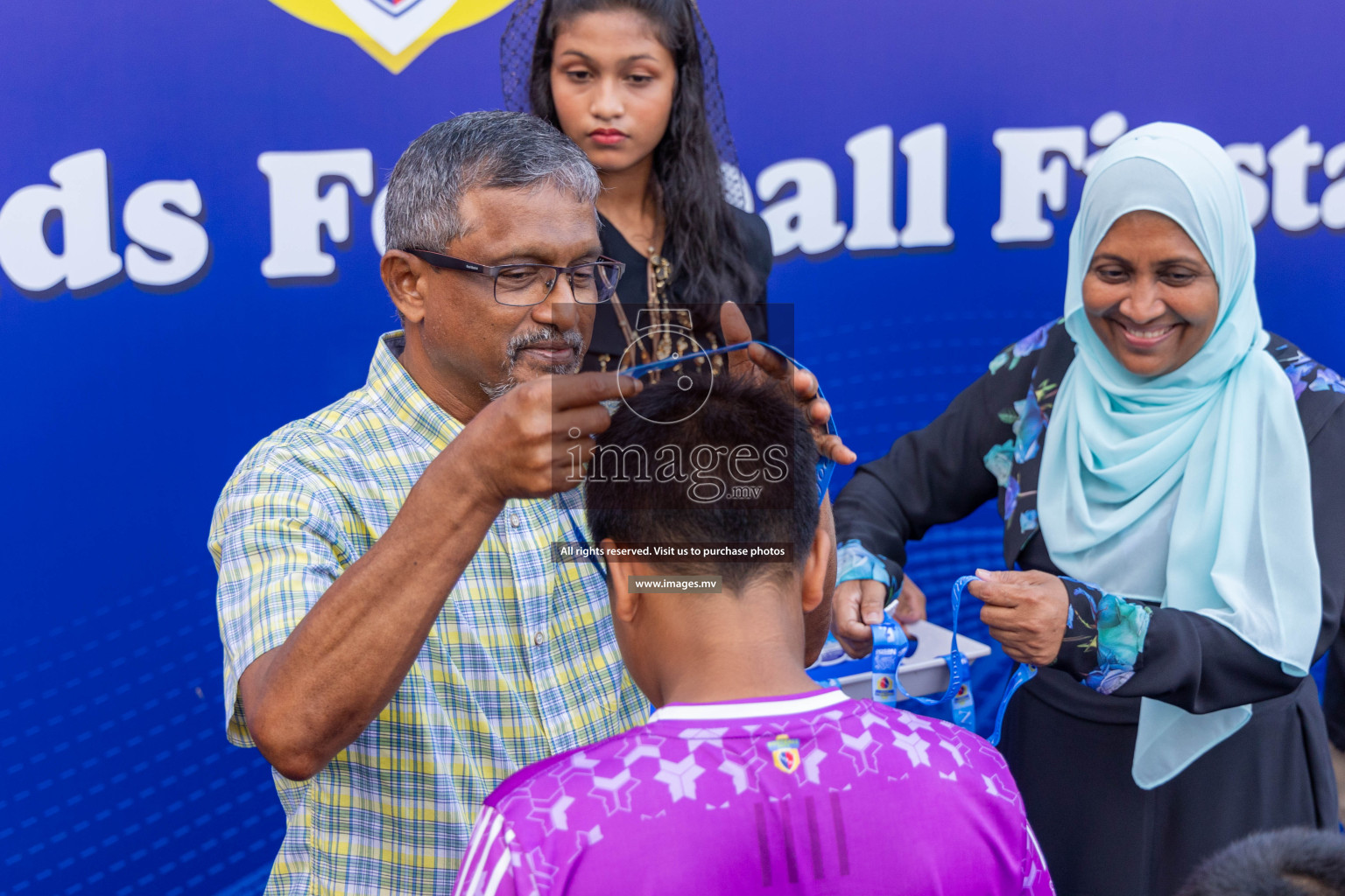 Day 4 of Nestle Kids Football Fiesta, held in Henveyru Football Stadium, Male', Maldives on Saturday, 14th October 2023
Photos: Ismail Thoriq / images.mv