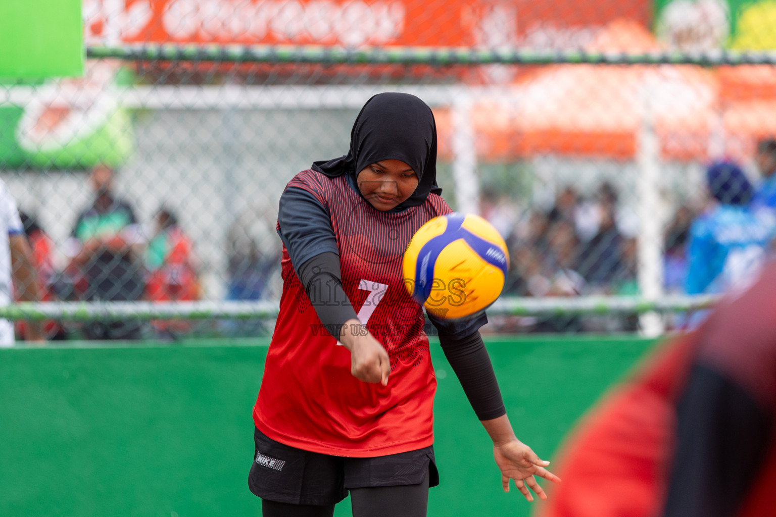 Day 9 of Interschool Volleyball Tournament 2024 was held in Ekuveni Volleyball Court at Male', Maldives on Saturday, 30th November 2024. Photos: Mohamed Mahfooz Moosa / images.mv