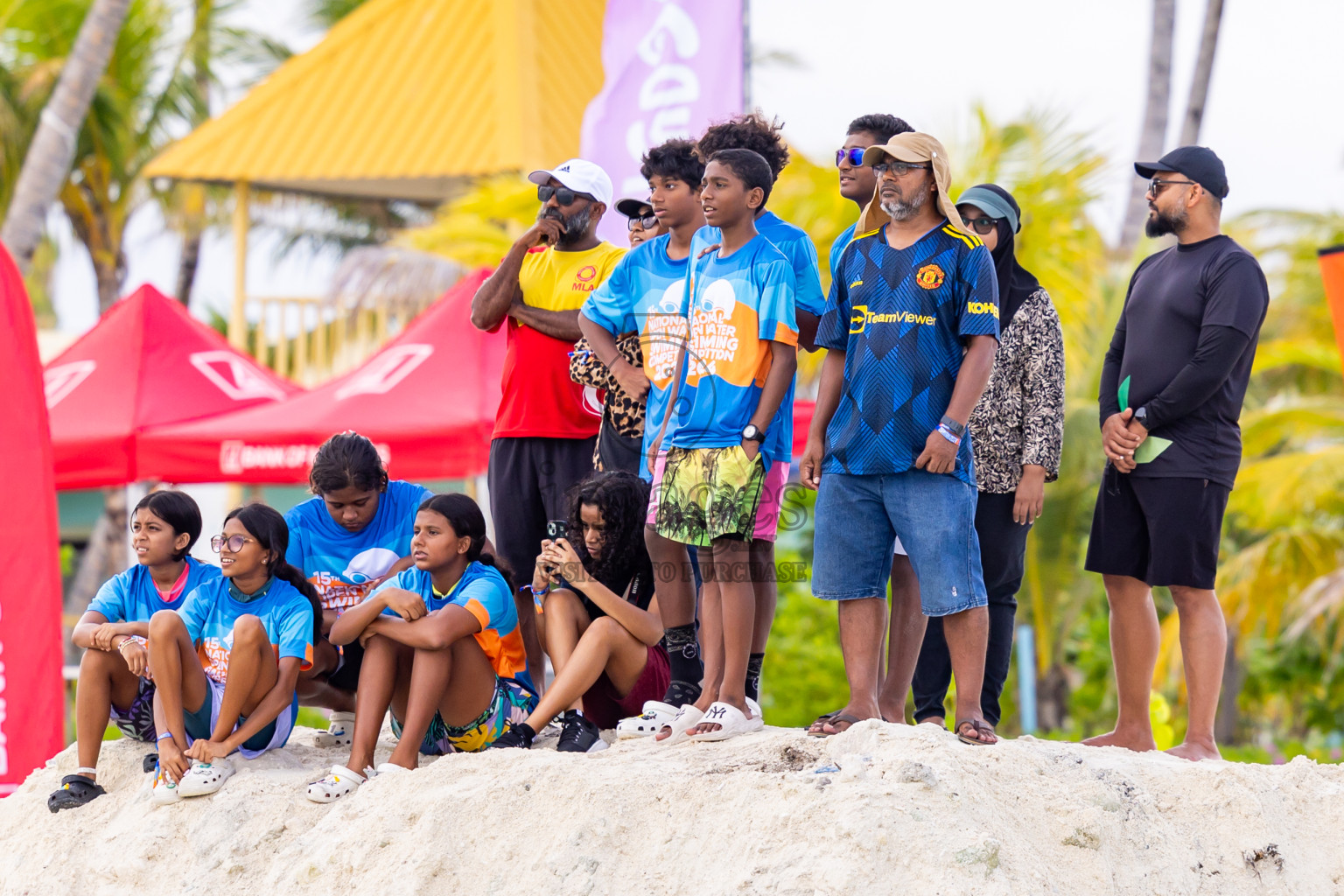 15th National Open Water Swimming Competition 2024 held in Kudagiri Picnic Island, Maldives on Saturday, 28th September 2024. Photos: Nausham Waheed / images.mv