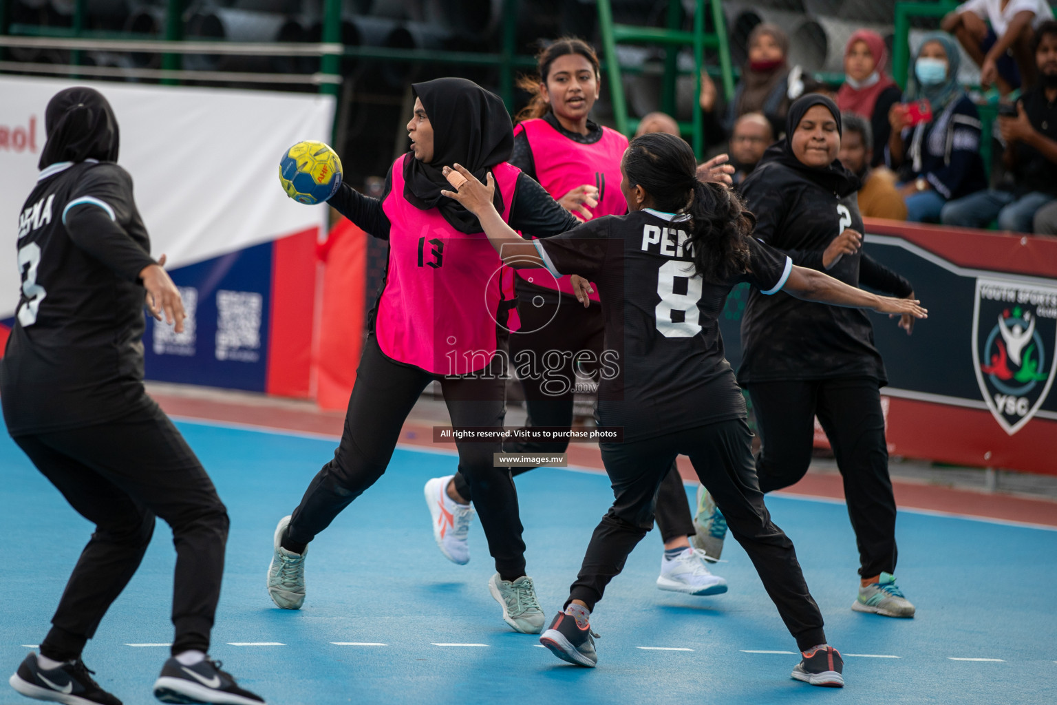 Day 12 of Milo 6th Inter Office Handball Tournament 2022 - Photos by Hassan Simah