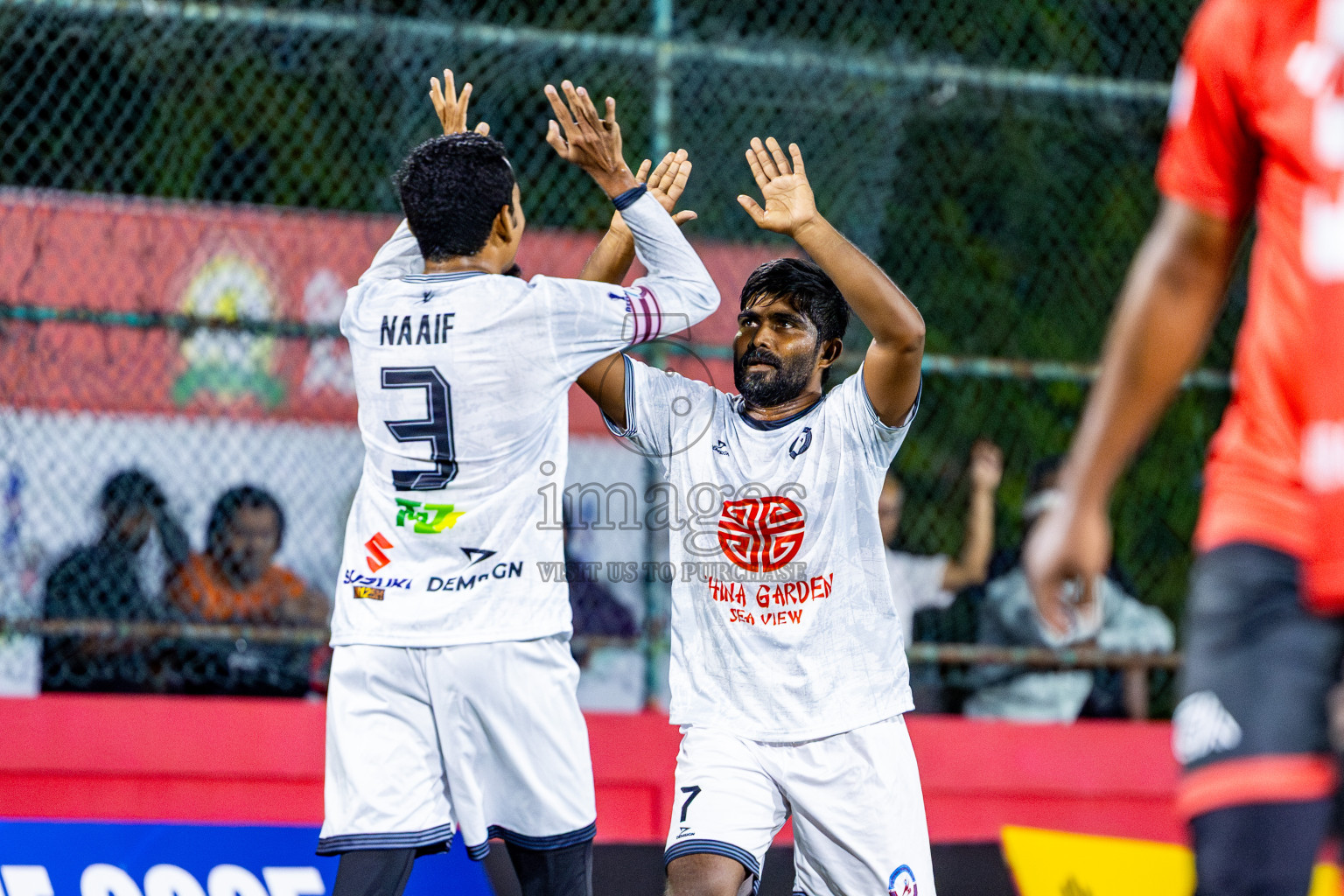 Club Aasandha vs Kulhivaru Vuzaara in Day 7 of Office League 2025 was held on Tuesday, 22nd April 2025 in Hulhumale', Maldives. Photos: Nausham Waheed / images.mv
