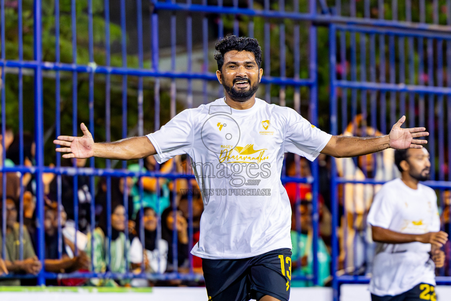 Kudarikilu vs Dharavandhoo in Day 4 of Better in Baa Futsal Fiesta 2025 Men's division held in B. Eydhafushi, Maldives on Saturday, 8th November 2025. Photos: Nausham Waheed / images.mv