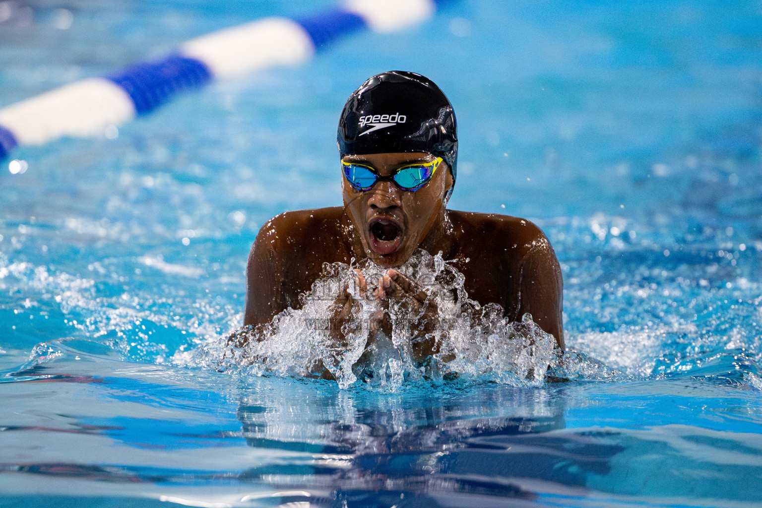 20th Inter-school Swimming Competition 2024 held in Hulhumale', Maldives on Monday, 14th October 2024. 
Photos: Hassan Simah / images.mv