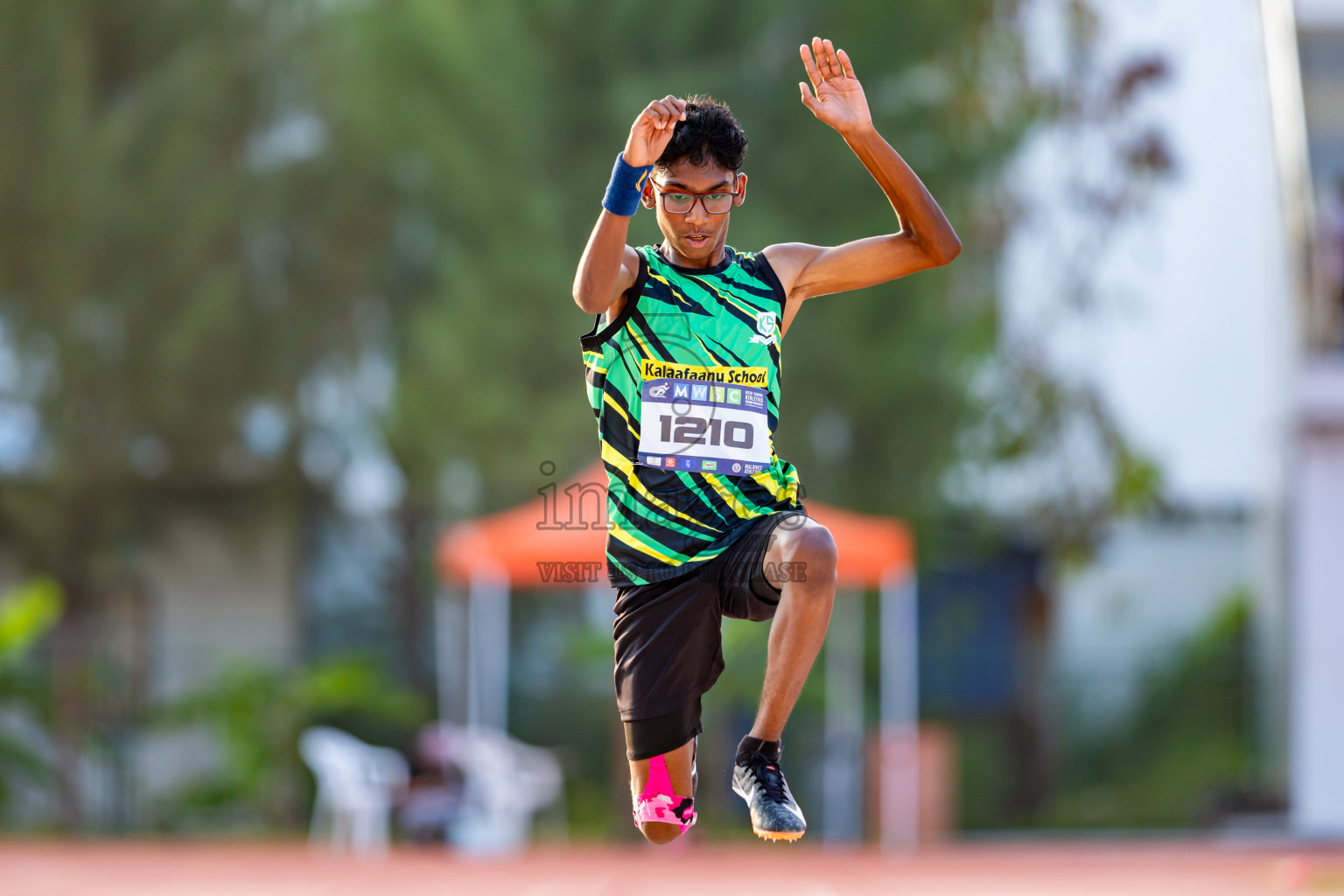 Day 5 of MWSC Interschool Athletics Championships 2024 held in Hulhumale Running Track, Hulhumale, Maldives on Wednesday, 13th November 2024. Photos by: Nausham Waheed / Images.mv