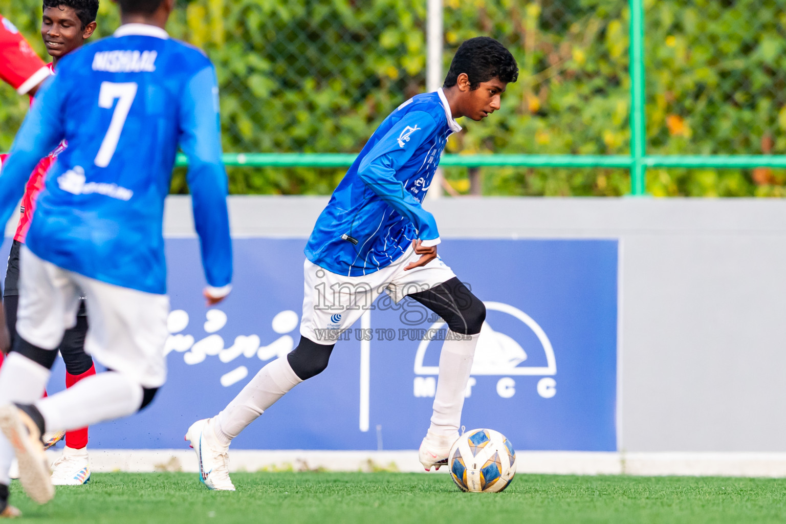 Furious FC vs Chester Academy from Manadhoo Council Cup 2024 in N Manadhoo Maldives on Thursday, 22nd February 2023. Photos: Nausham Waheed / images.mv