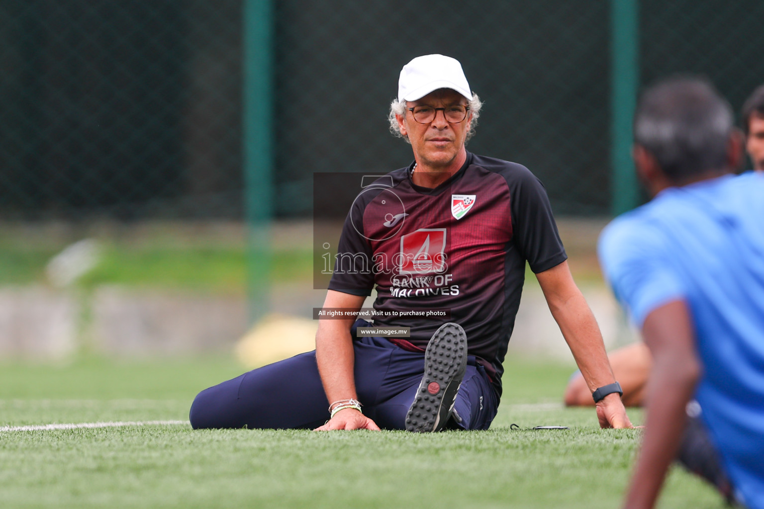 Maldives Practice Sessions on 26 June 2023 before their match in Bangabandhu SAFF Championship 2023 held in Bengaluru Football Ground