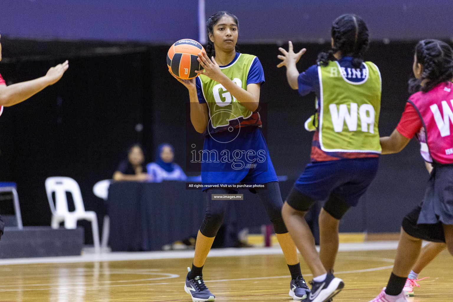 Day5 of 24th Interschool Netball Tournament 2023 was held in Social Center, Male', Maldives on 31st October 2023. Photos: Nausham Waheed / images.mv