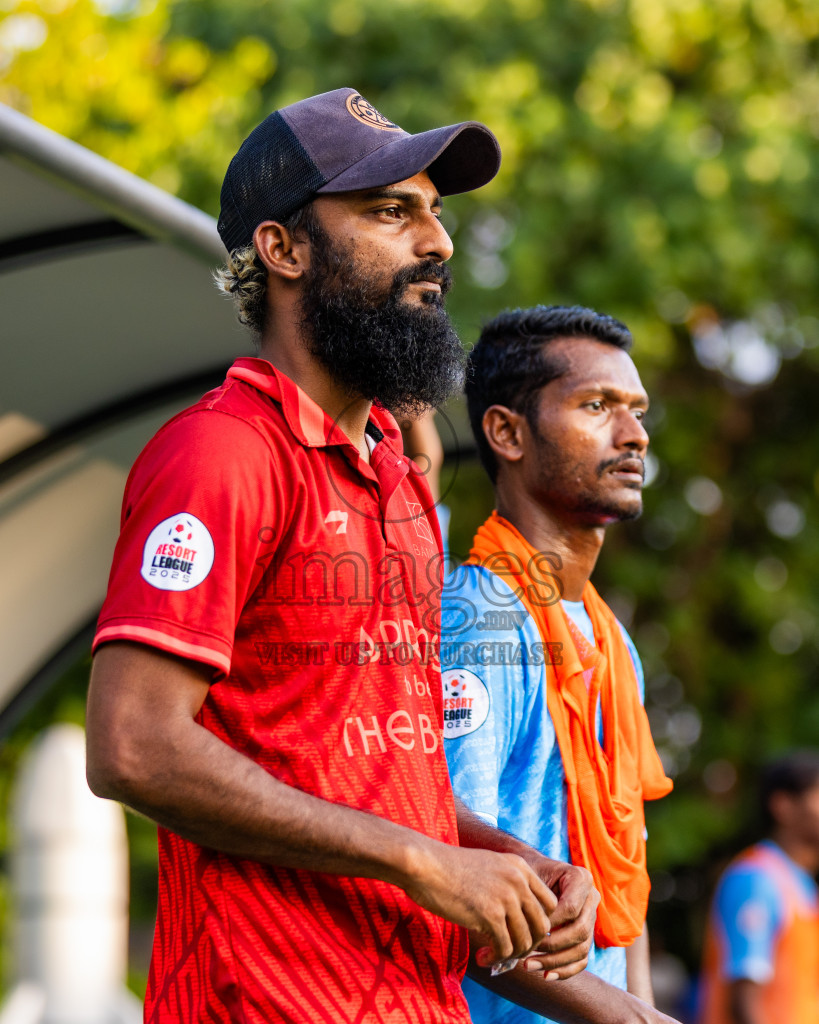 Patina vs Bandos in Resort League 2025 (North Male Zone) day 20 was held on Monday, 22 September 2025 in One And Only Reethi Rah Maldives Resort, Photos: Areef Adam / images.mv