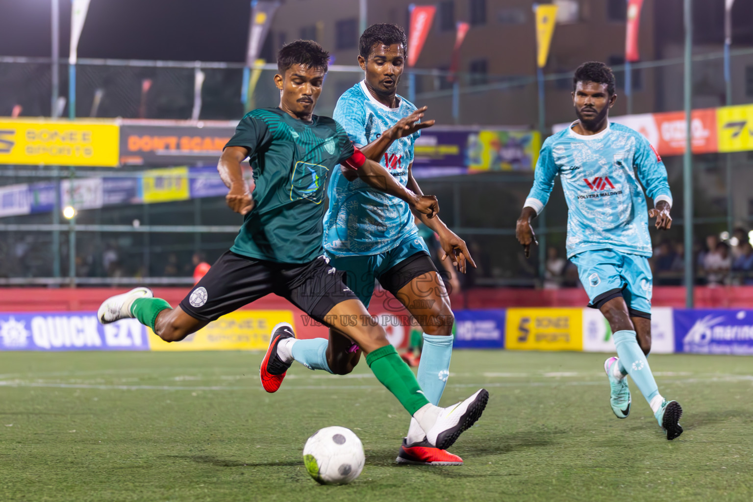 HA Hoarafushi vs HA Dhidhdhoo in Day 9 of Golden Futsal Challenge 2024 was held on Tuesday, 23rd January 2024, in Hulhumale', Maldives
Photos: Ismail Thoriq / images.mv