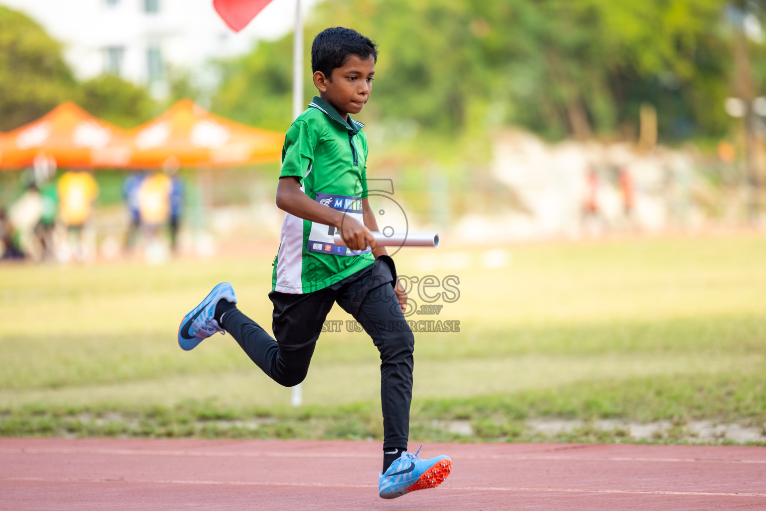 Day 5 of MWSC Interschool Athletics Championships 2024 held in Hulhumale Running Track, Hulhumale, Maldives on Wednesday, 13th November 2024. Photos by: Ismail Thoriq / Images.mv