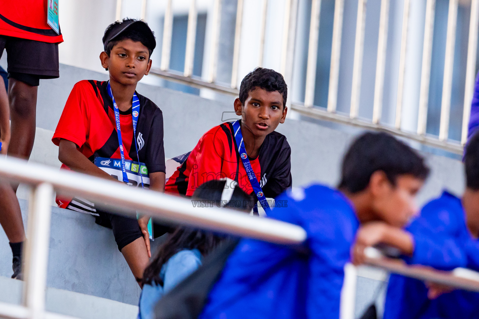 Day 5 of MWSC Interschool Athletics Championships 2024 held in Hulhumale Running Track, Hulhumale, Maldives on Wednesday, 13th November 2024. Photos by: Nausham Waheed / Images.mv