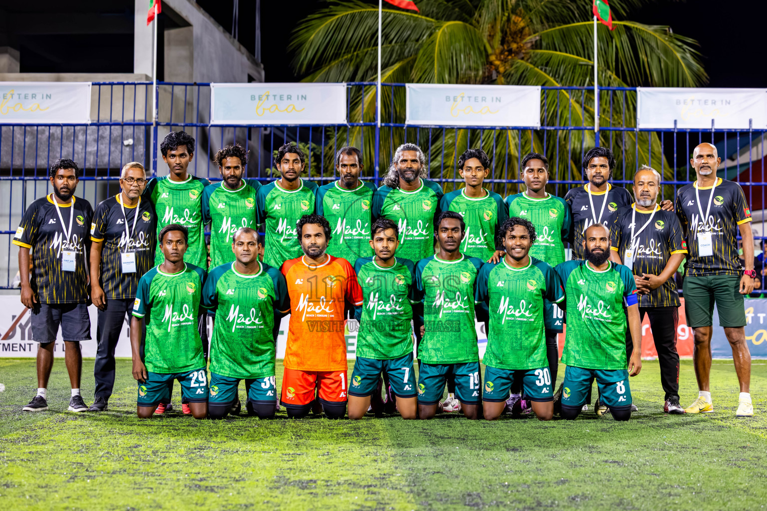 Maalhos vs Kamadhoo in Day 2 of Better in Baa Futsal Fiesta 2025 Men's division held in B. Eydhafushi, Maldives on Thursday, 6th November 2025. Photos: Nausham Waheed / images.mv