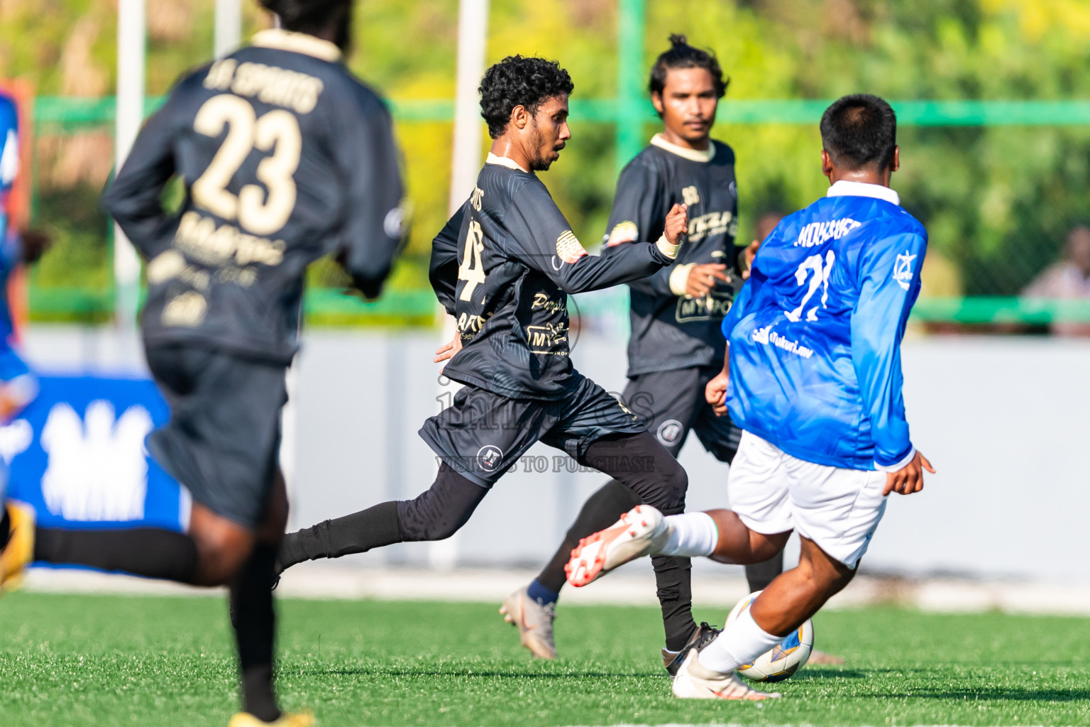 JT Sports vs Chester Academy from Manadhoo Council Cup 2024 in N Manadhoo Maldives on Sunday, 18th February 2023. Photos: Nausham Waheed / images.mv