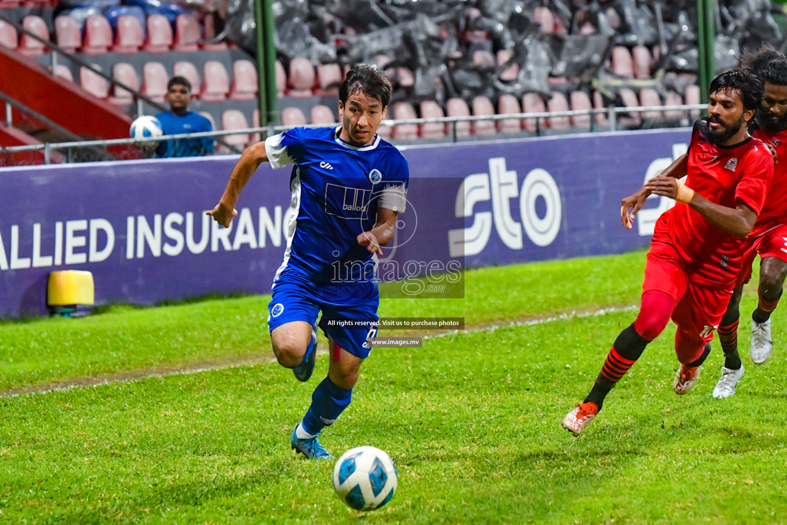BG Sports vs New Radiant Sports Club in the 2nd Division 2022 on 28th July 2022, held in National Football Stadium, Male', Maldives Photos: Nausham Waheed / Images.mv