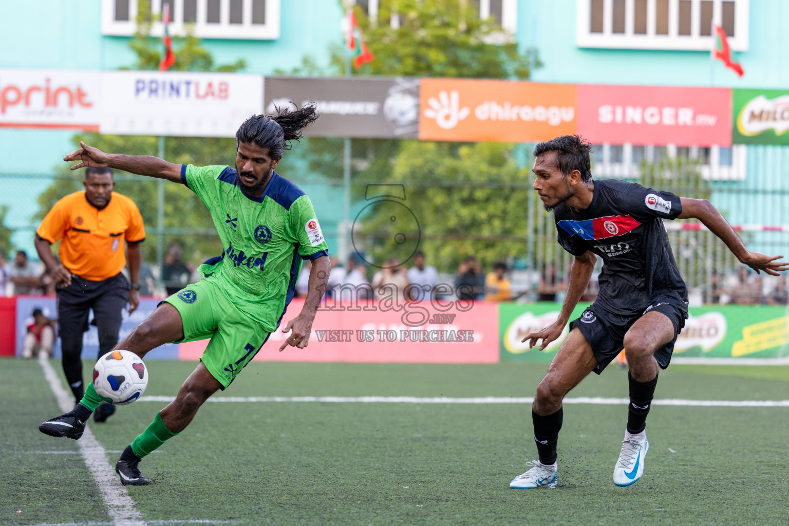 STELCO RC vs Club Immigration in Club Maldives Cup 2024 held in Rehendi Futsal Ground, Hulhumale', Maldives on Saturday, 28th September 2024.
Photos: Ismail Thoriq / images.mv