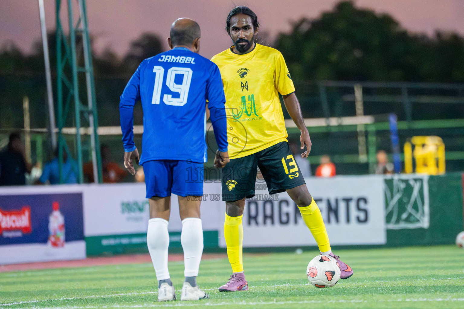 Kanmathi SC VS Laamu Blues in Day 1 - Fonadhoo Youth Futsal Challenge 2025 was held in Fonadhoo Futsal Stadium, L. Fonadhoo, Maldives on Sunday, 26th October 2025 Photos: Arif Rasheed / images.mv