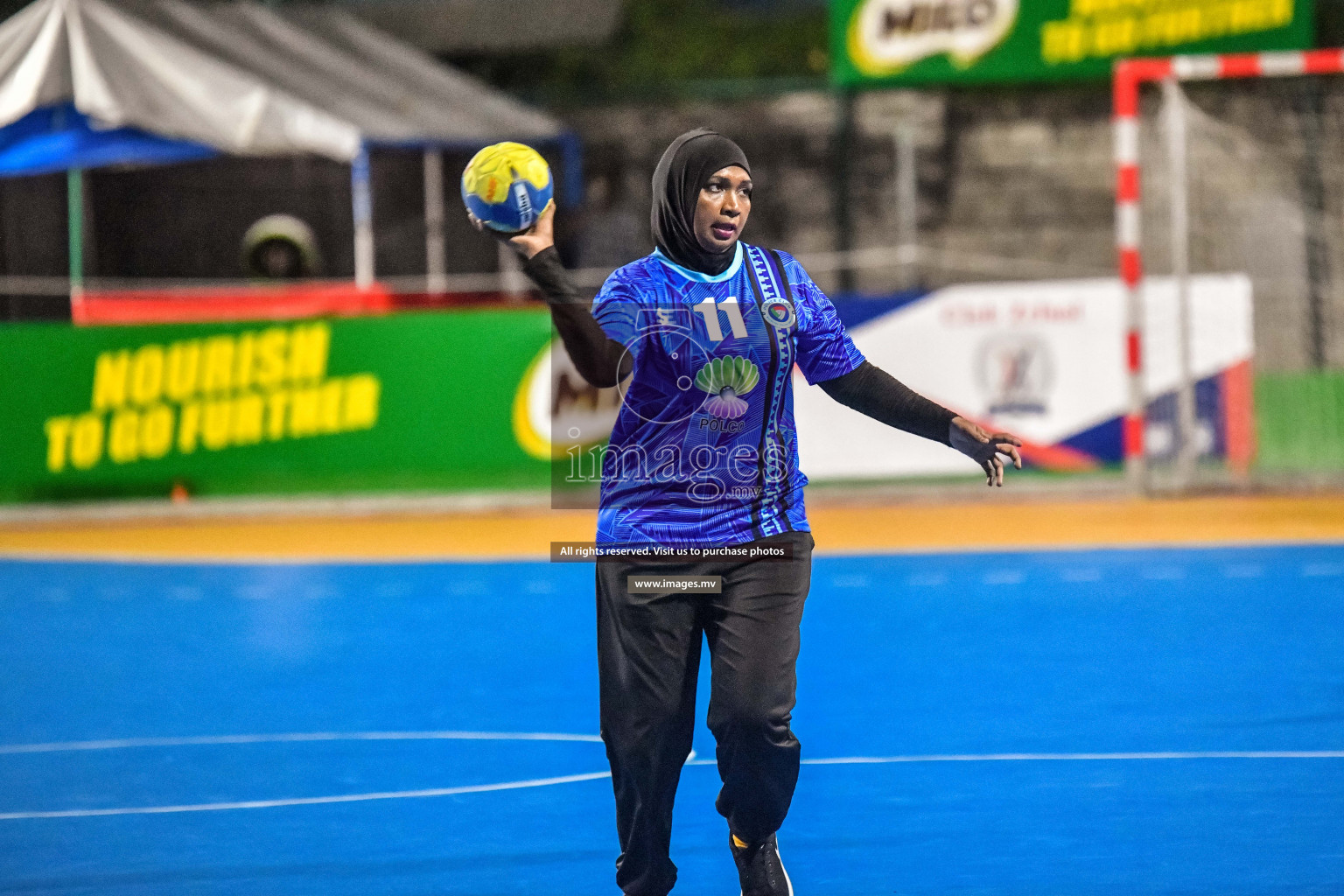 Day 16 of Milo 6th Inter Office Handball Tournament 2022 - Photos by Nausham Waheed