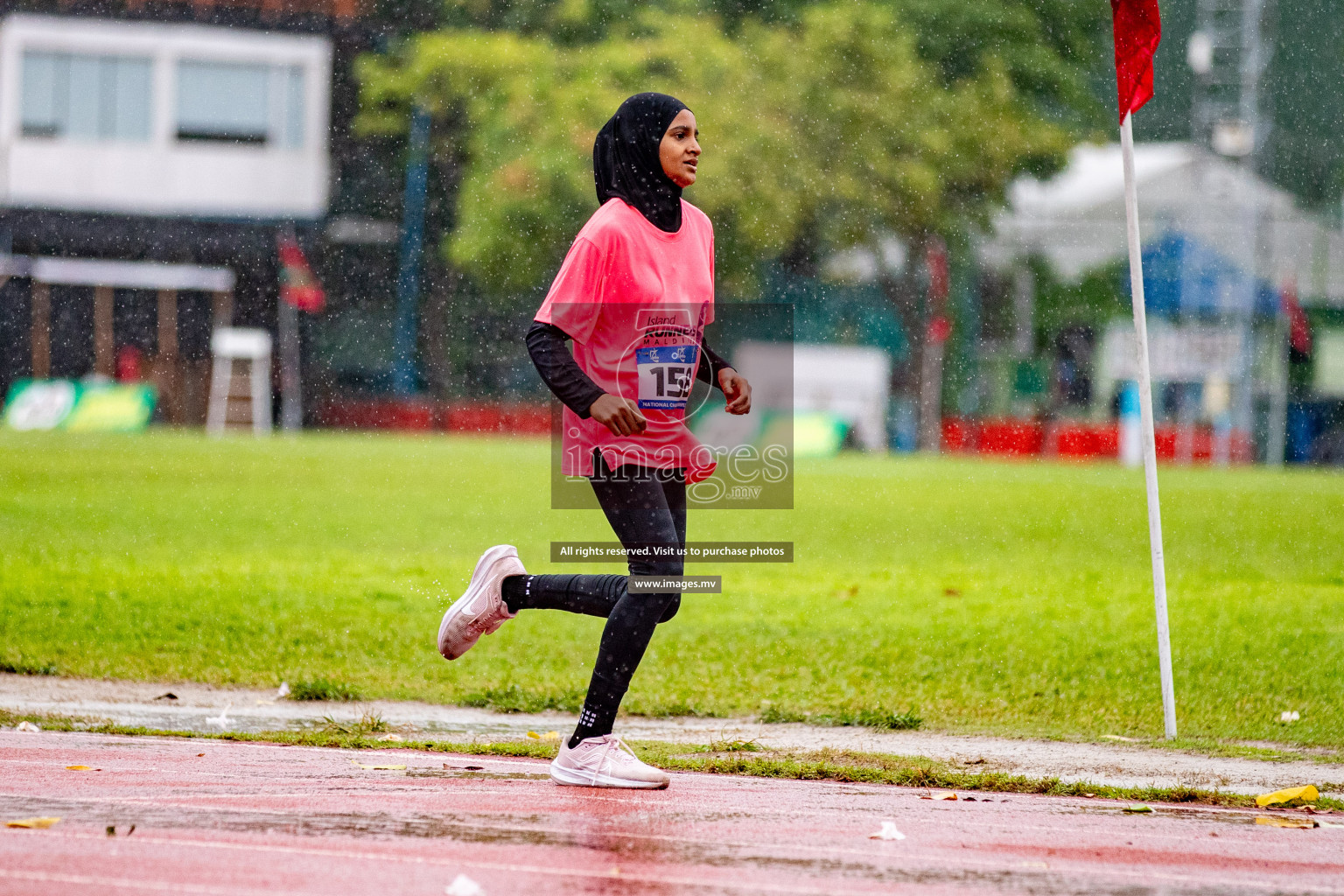 Day 2 of National Athletics Championship 2023 was held in Ekuveni Track at Male', Maldives on Friday, 24th November 2023. Photos: Hassan Simah / images.mv