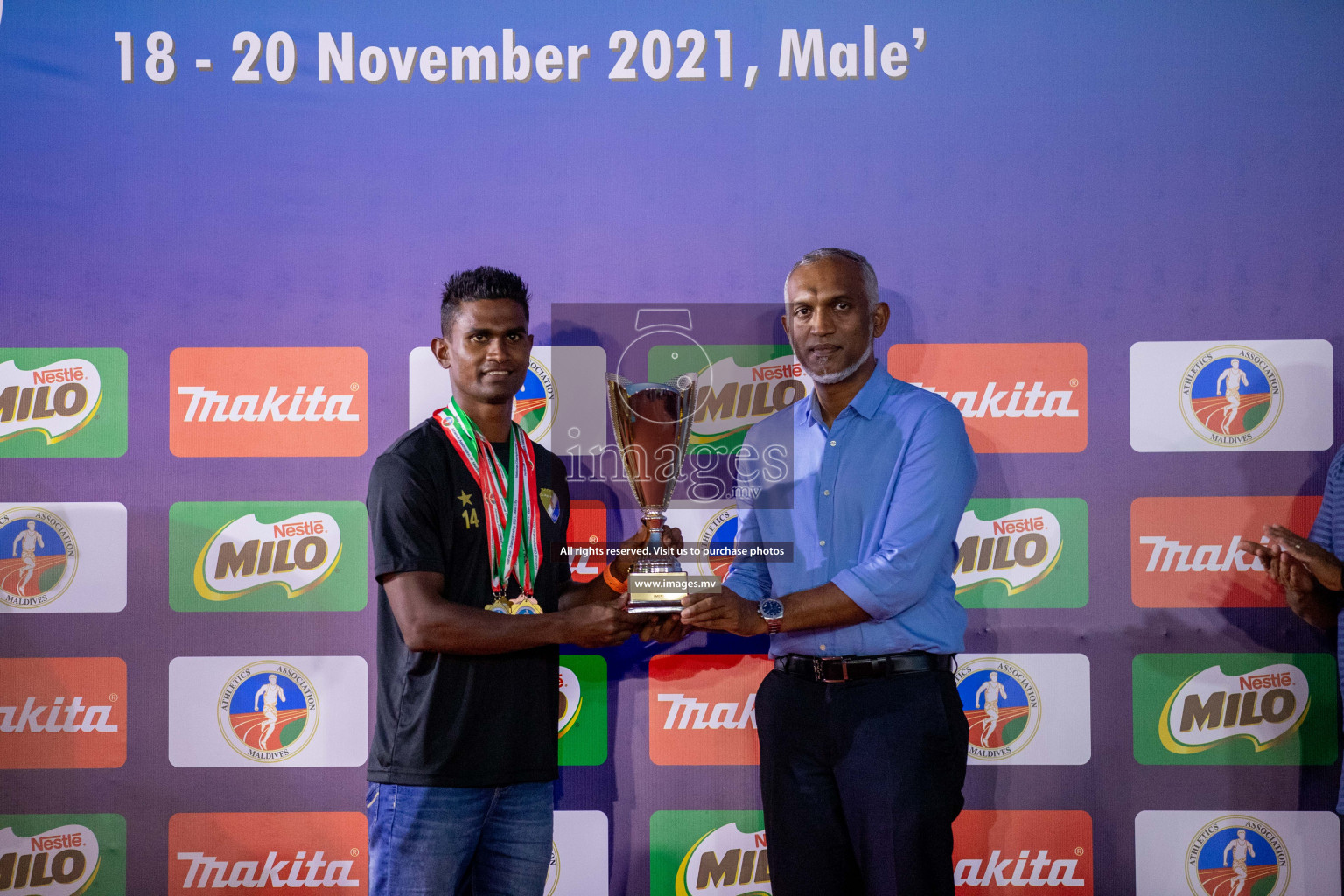 Day 3 from 30th National Athletics Championship 2021 held from 18 - 20 November 2021 in Ekuveni Synthetic Track