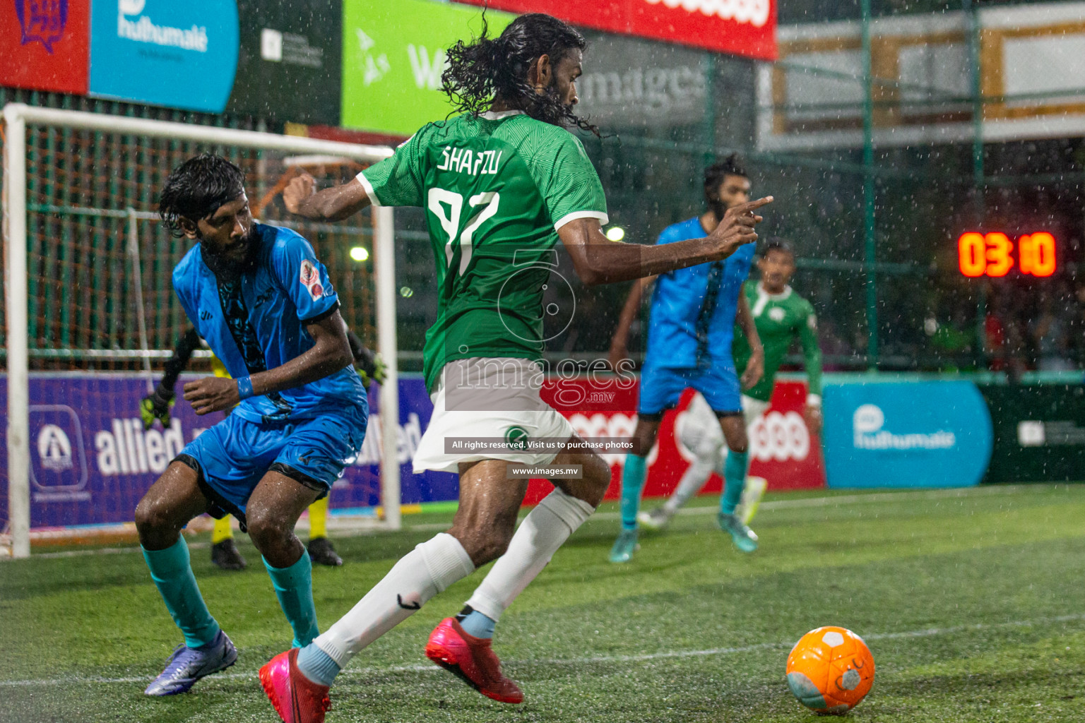 Team FSM vs Club HDC in the Quarter Finals of Club Maldives 2021 held at Hulhumale;, on 12th December 2021 Photos: Nasam / images.mv