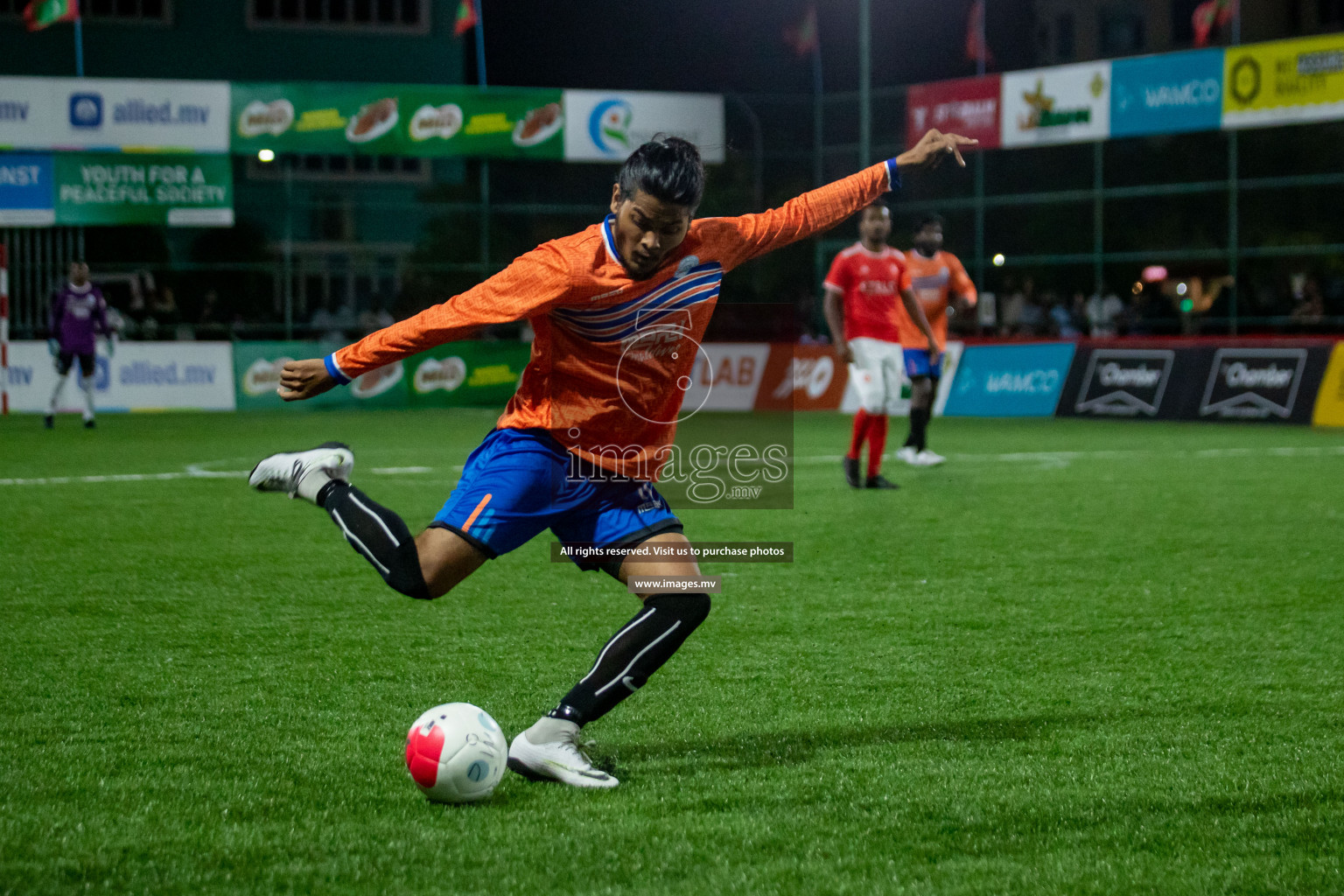 Stelco Club vs Raajje Online Club in Club Maldives Cup 2022 was held in Hulhumale', Maldives on Wednesday, 19th October 2022. Photos: Hassan Simah/ images.mv