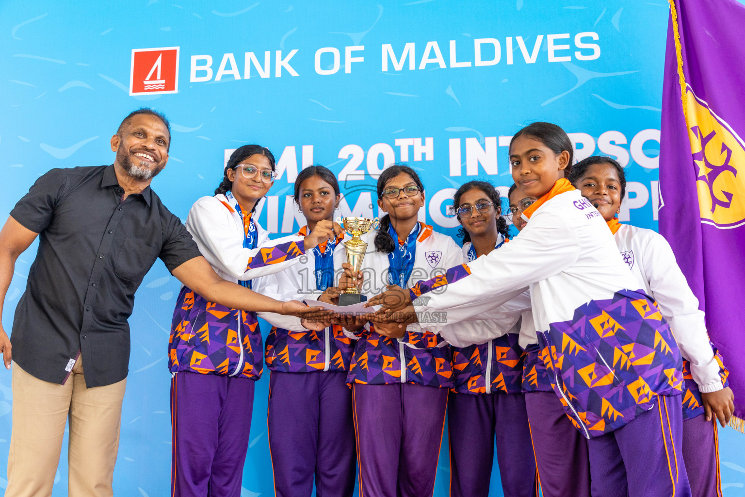 Closing ceremony of BML 20th Inter-School Swimming Competition was held in Hulhumale' Swimming Complex on Saturday, 19th October 2024. 
Photos: Ismail Thoriq