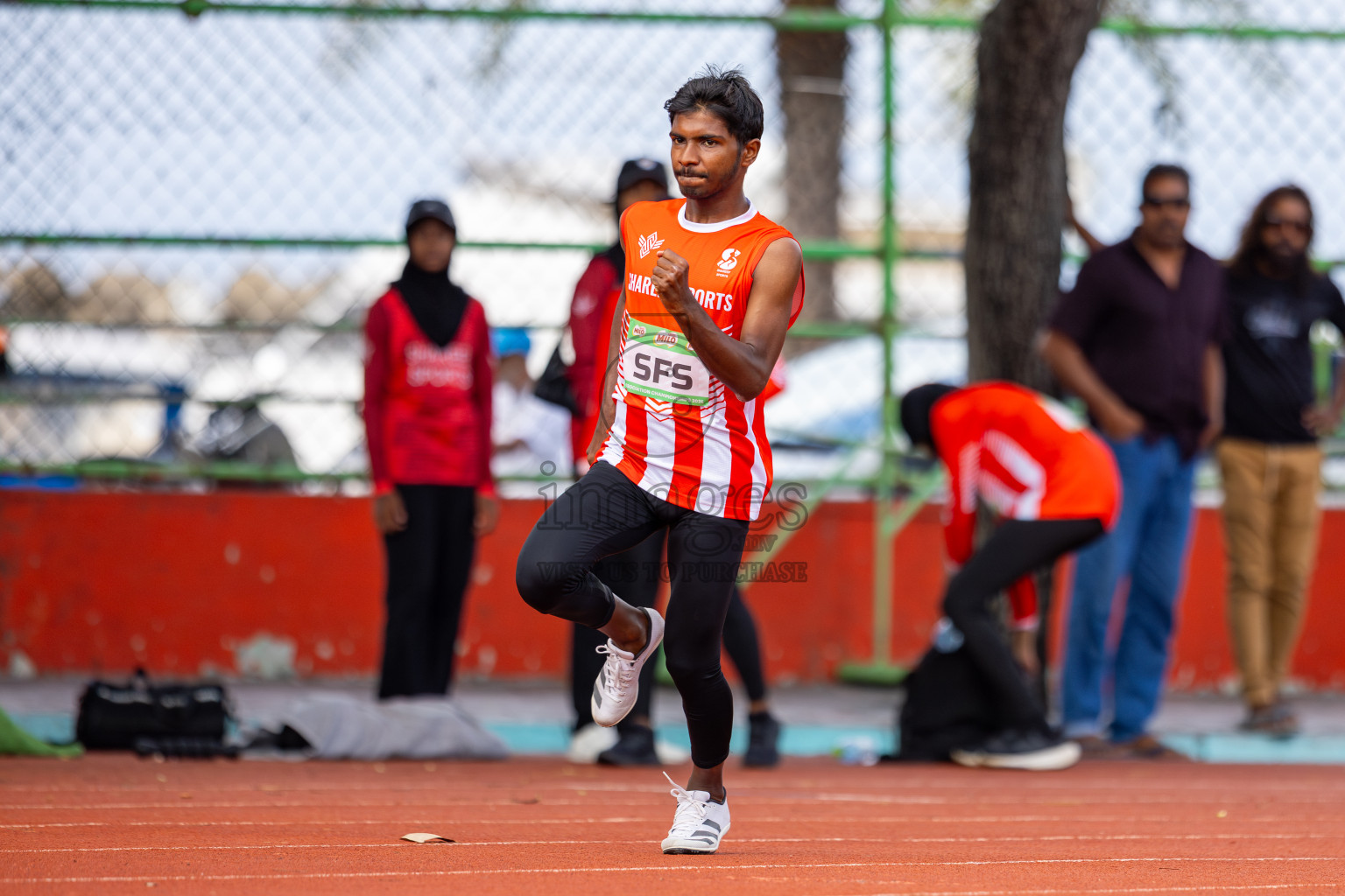 Day 3 of 12th Milo Association Championships was held in Ekuveni Track at Male', Maldives on Saturday, 26th April 2025. Photos: Ismail Thoriq / images.mv