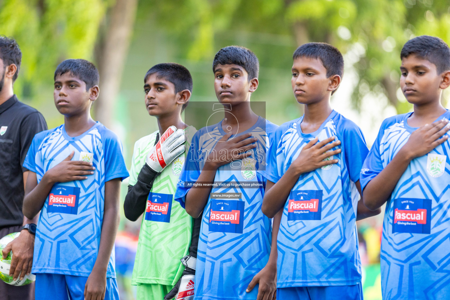 Day 2 of MILO Academy Championship 2023 (U12) was held in Henveiru Football Grounds, Male', Maldives, on Saturday, 19th August 2023. Photos: Nausham Waheedh / images.mv