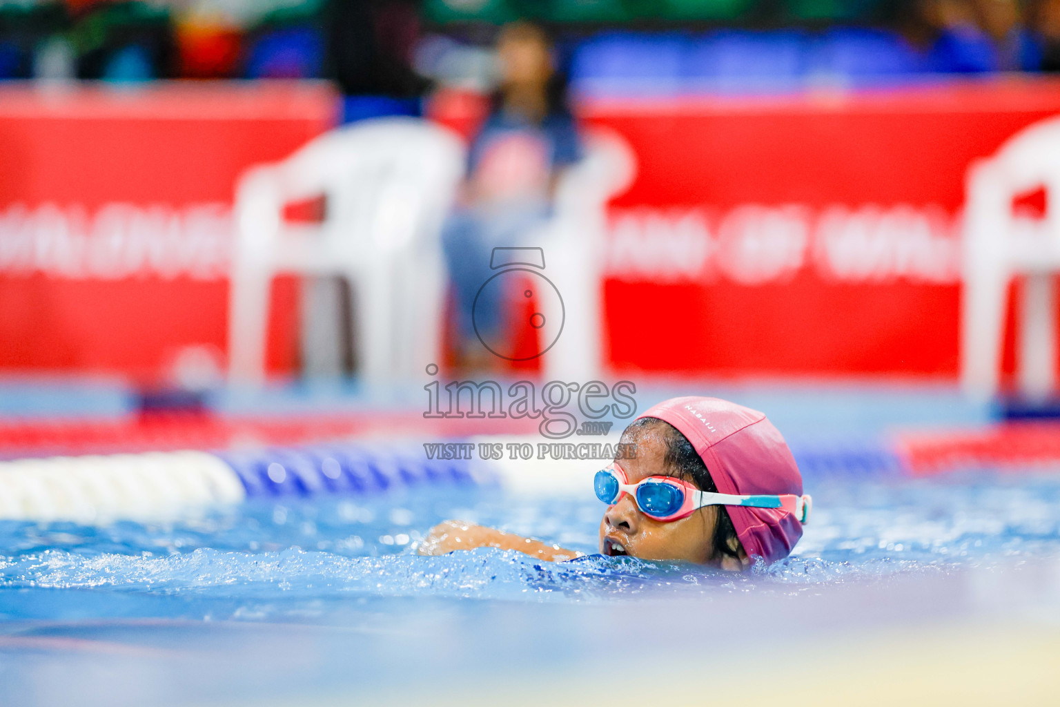 Day 1 of BML 6th National Kids Swimming Kids Festival 2025 held in Hulhumale', Maldives on Monday, 3rd November 2024. Photos: Hassan Simah / images.mv