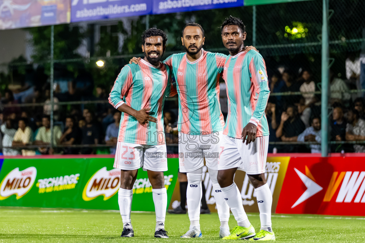 Road Recreation Club vs Joali Maldives in Day 1 of Kings Cup of Club Maldives Cup 2025 held in Rehendi Futsal Ground, Hulhumale', Maldives on Saturday, 30th August 2025. Photos: Yasna Ahmed / images.mv