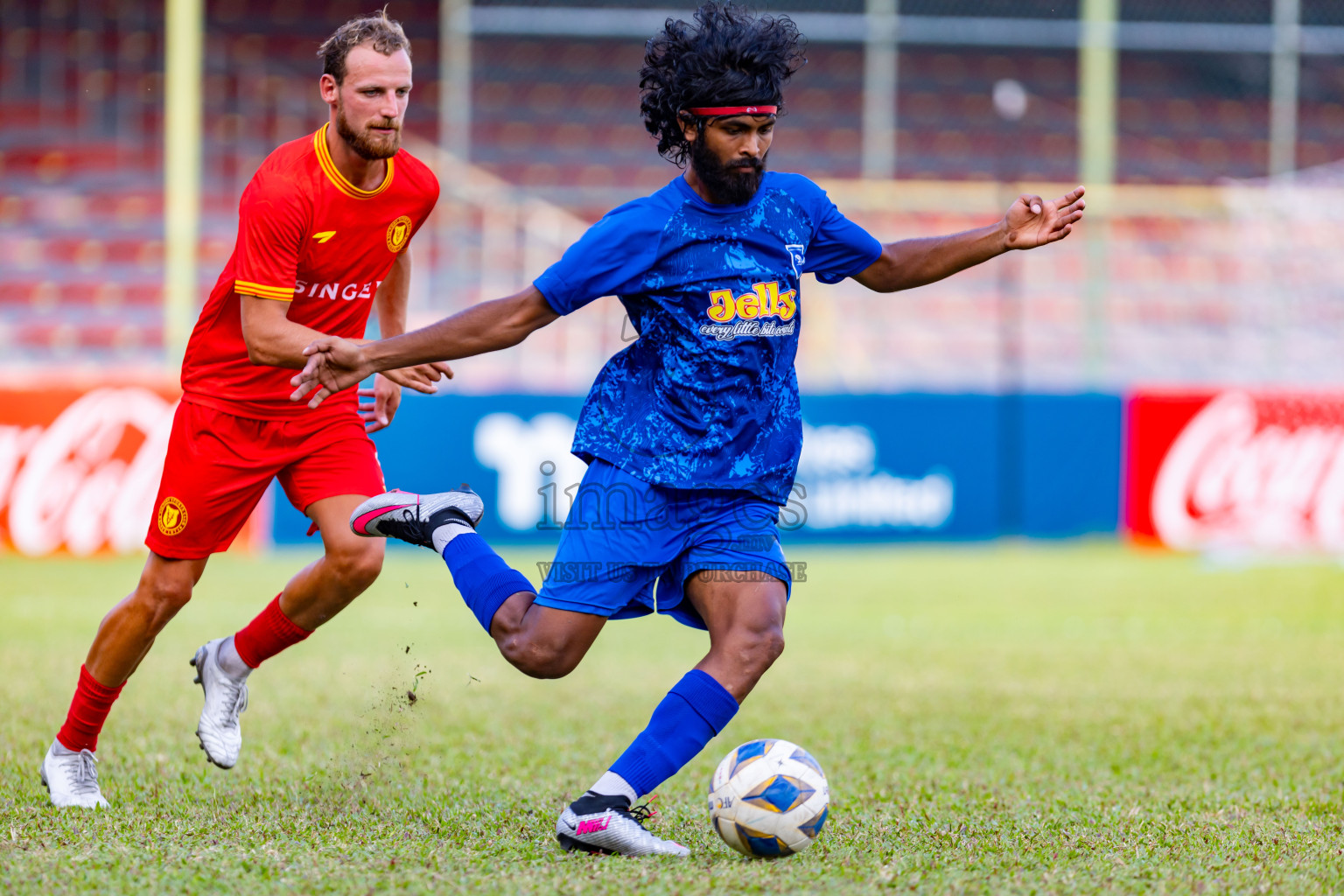 Victory SC vs Kuda Henveiru SC in the Quarter Final of Second Division 2023 in Male' Maldives on Wednesday, 7th February 2023. Photos: Nausham Waheed / images.mv