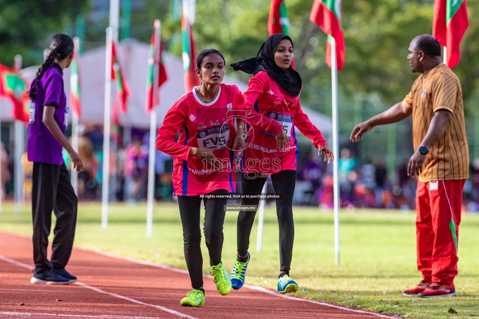 Day 3 of Inter-School Athletics Championship held in Male', Maldives on 25th May 2022. Photos by: Nausham Waheed / images.mv